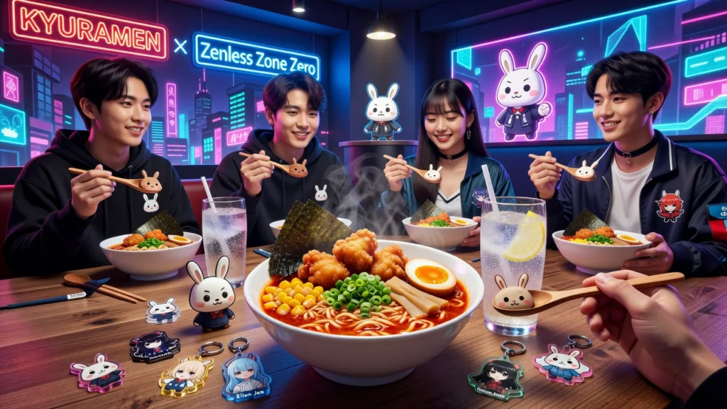 KYURAMEN и Zenless Zone Zero запустили совместное меню