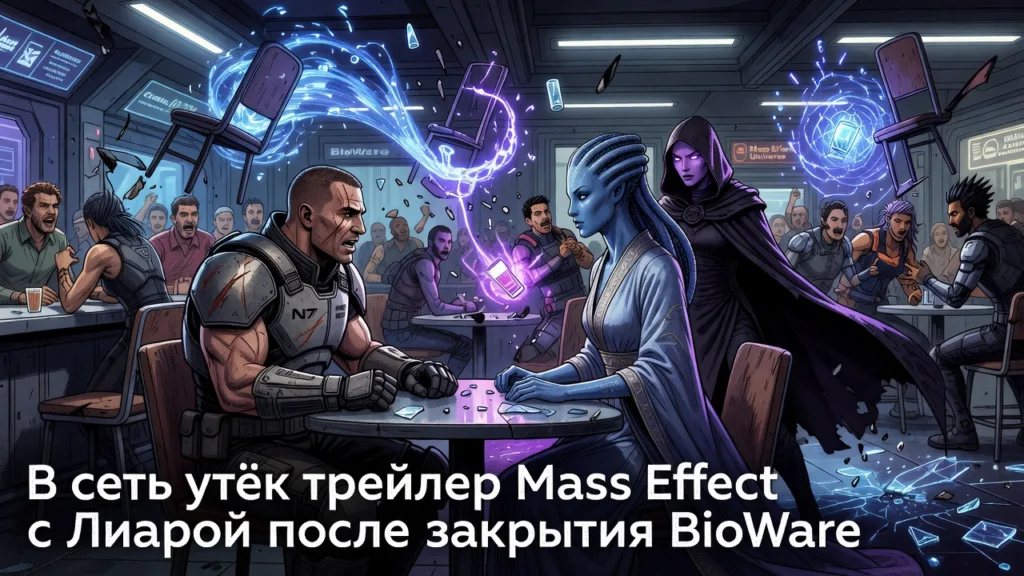 В сеть утёк трейлер Mass Effect с Лиарой после закрытия BioWare