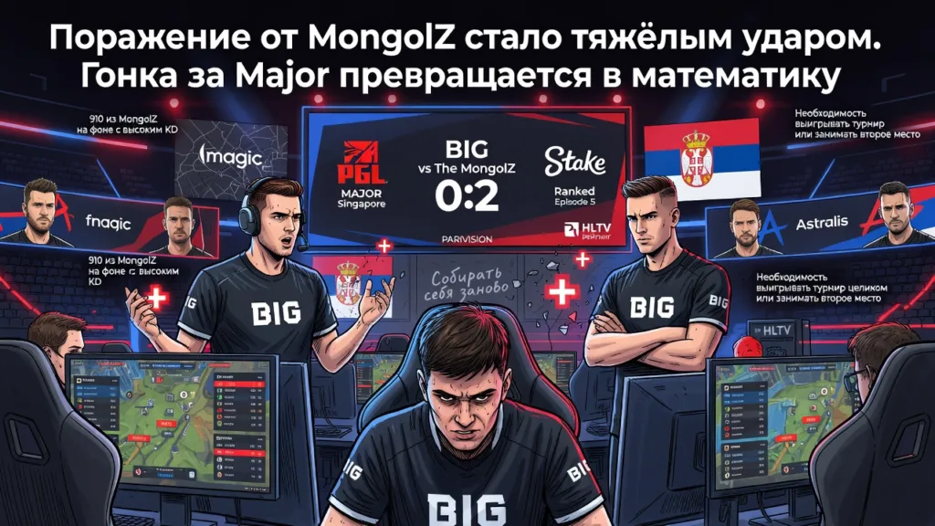 Xenn: поражение от MongolZ стало для BIG тяжёлым ударом