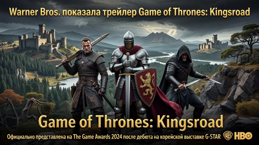 Warner Bros. показала трейлер Game of Thrones: Kingsroad