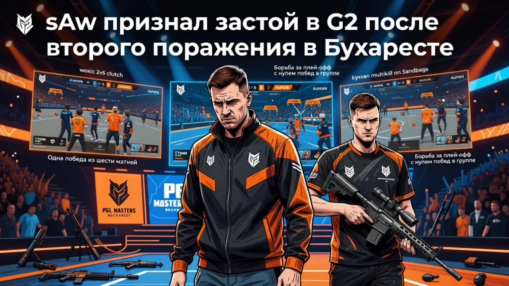 sAw признал застой в G2 после второго поражения в Бухаресте