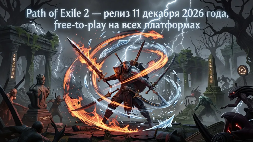 Path of Exile 2 станет бесплатной 11 декабря 2026 года