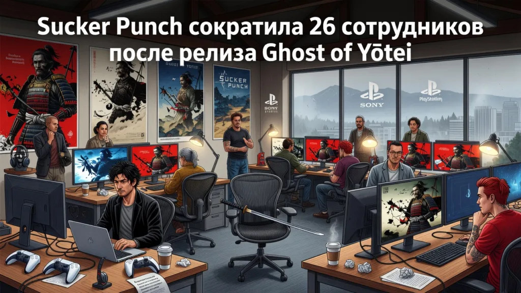 Sucker Punch сократила 26 сотрудников после релиза Ghost of Yōtei