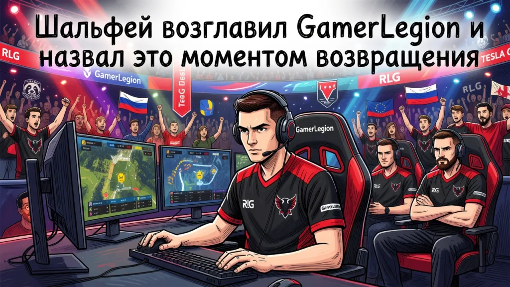 Шальфей возглавил GamerLegion и назвал это моментом возвращения
