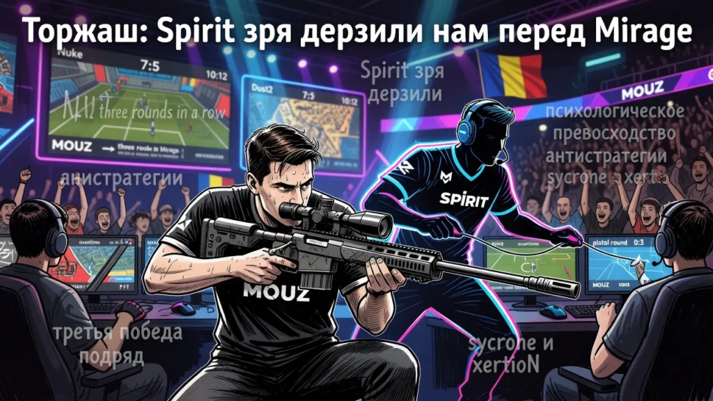 Торжаш: Spirit зря дерзили нам перед Mirage