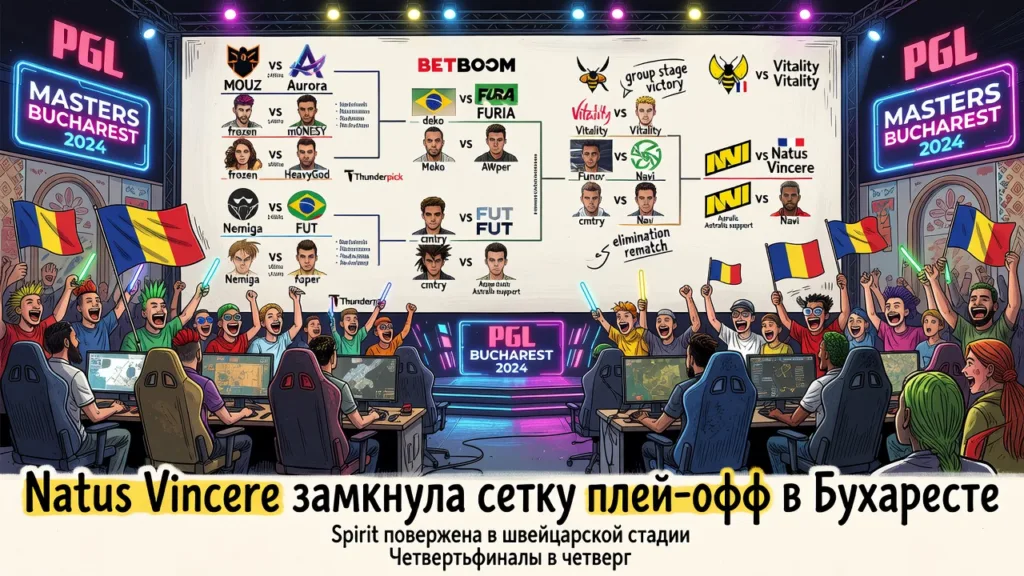 Natu Vincere замкнула сетку плей-офф в Бухаресте