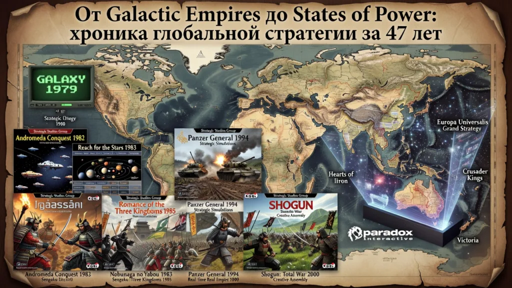 От Galactic Empires до States of Power: хроника глобальной стратегии за 47 лет