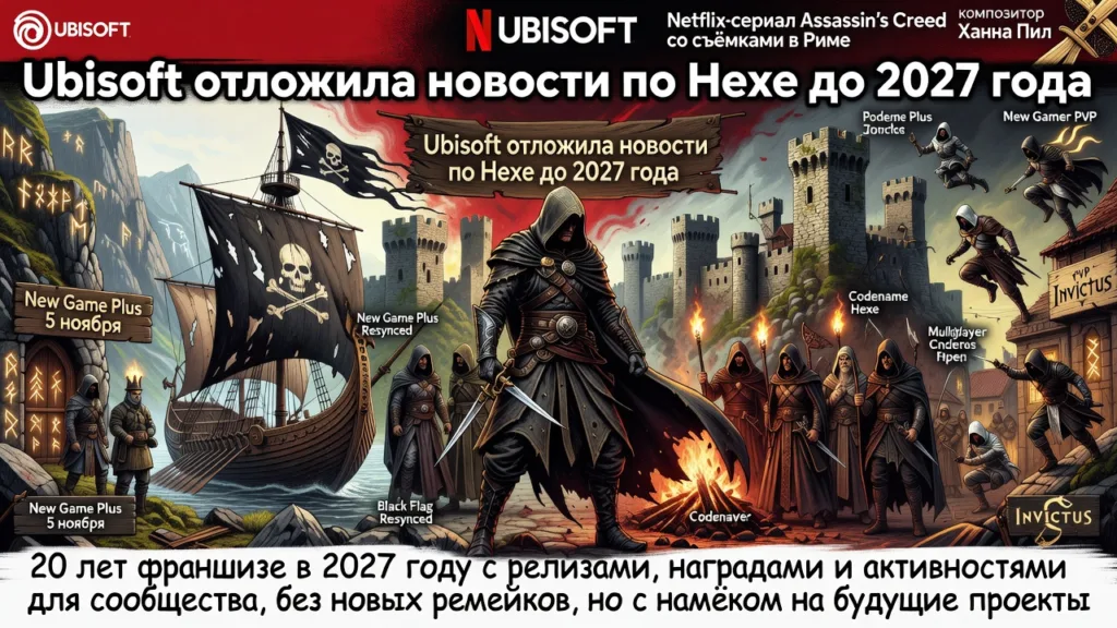 Ubisoft отложила новости по Hexe до 2027 года