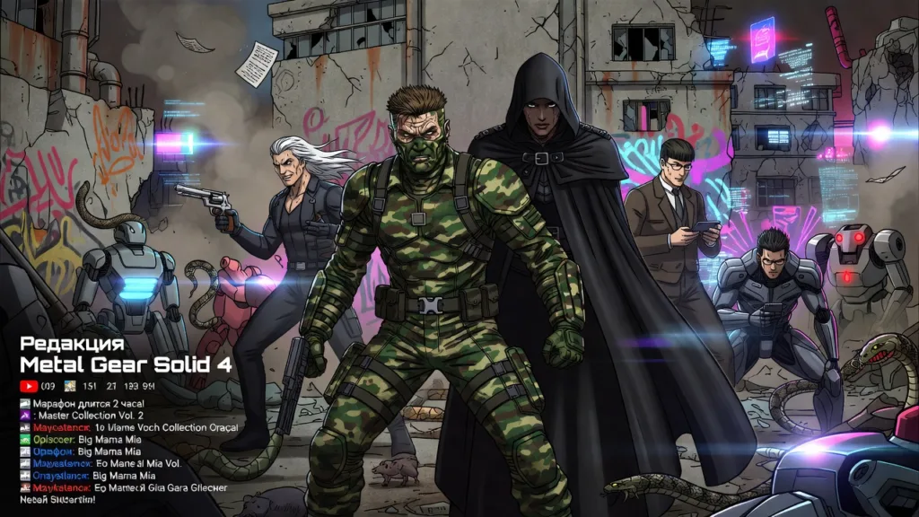 Редакция прошла седьмую главу Metal Gear Solid 4 в прямом эфире