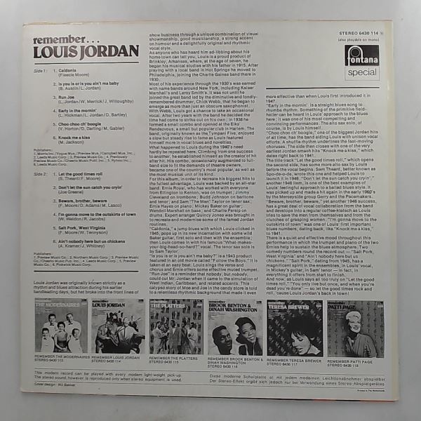 Jordan Louis — Remember... Jordan Louis