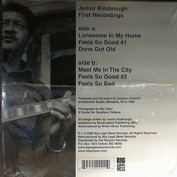Kimbrough Junior — First Recordings