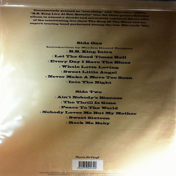King B.B. — Live At San Quentin