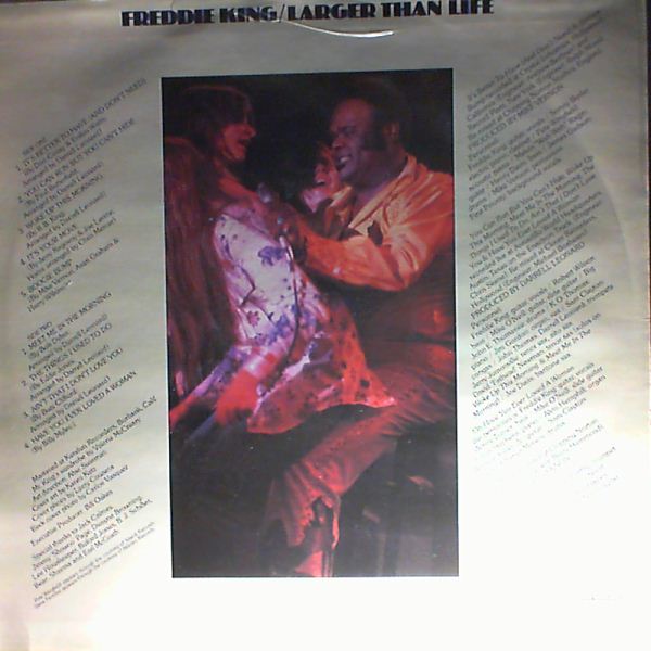 King Freddie — Larger that life