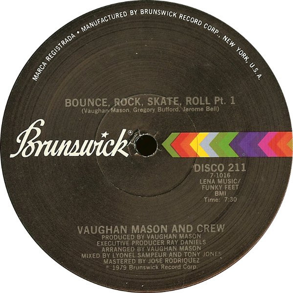 Vaughan Mason & Crew — Bounce, Rock, Skate, Roll