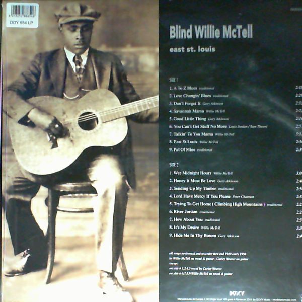 McTell Willie Blind — East St. Louis