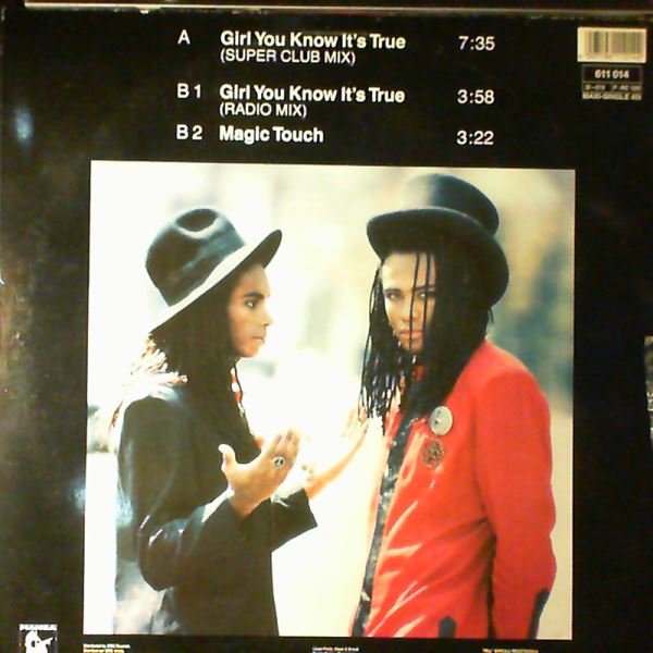 Milli Vanilli — Girl You Know It's True (Summer '88 Mix)