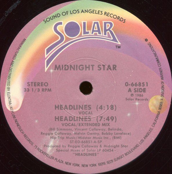 Midnight Star — Headlines