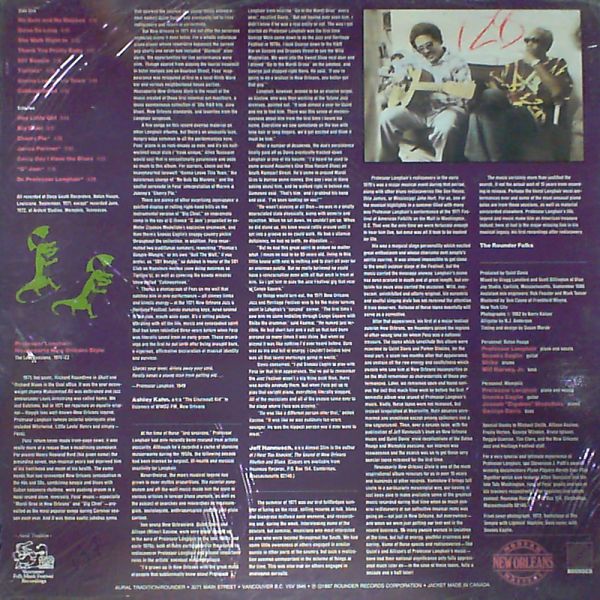 Professor Longhair — House party new orleans style