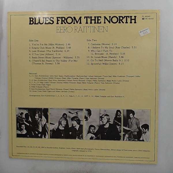 Raittinen Eero — Blues From The North