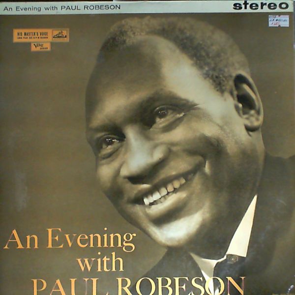 Robeson Paul — An evening with Paul Robenson