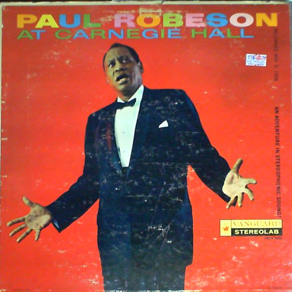 Robeson Paul — At Carnegie Hall