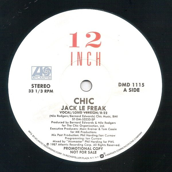 Chic — Jack Le Freak