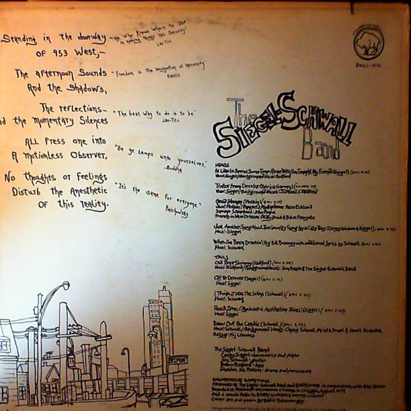 Siegel-Schwall Band — 953 West