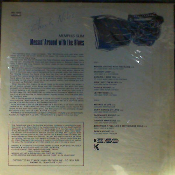 Slim Memphis — Messin' Around With The Blues