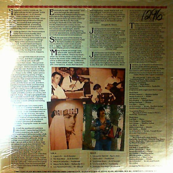 Sonnier Jo-el — Cajun Life