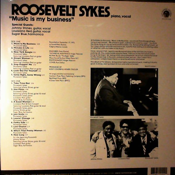 Sykes Roosevelt — Music Is My Business