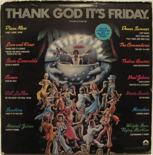 Various — Thank God It's Friday (The Original Motion Picture Soundtrack)
