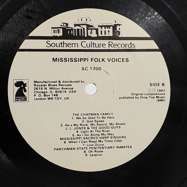 Various Artists — Mississippi Folk Voices