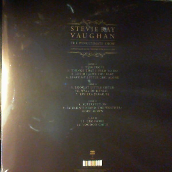Vaughan Stevie Ray — Penultimate Show (Alpine Valley Music Theatre 25th August 1990)