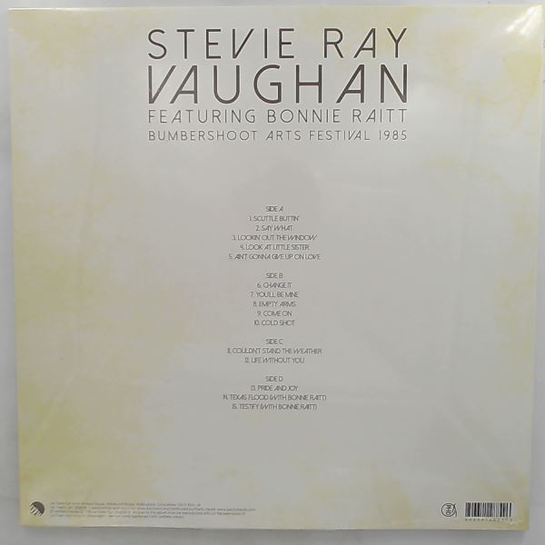 Vaughan Stevie Ray Featuring Raitt Bonnie — Bumbershoot Arts Festival 1985