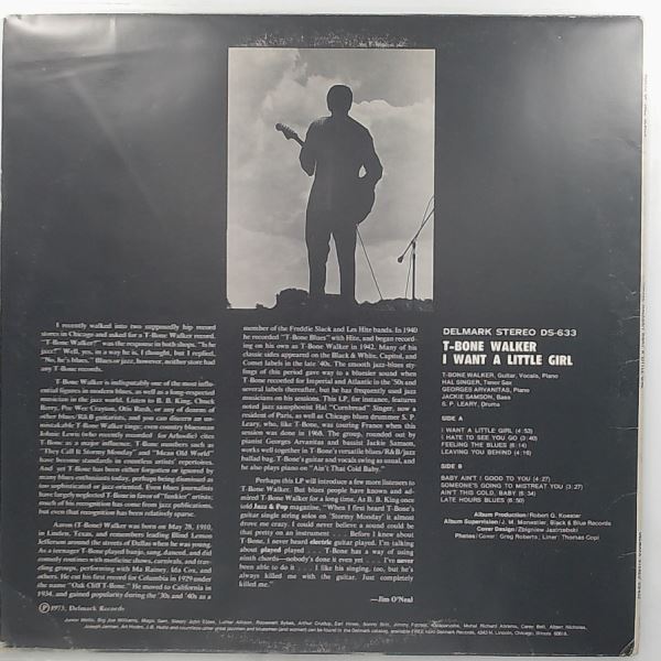 Walker T-Bone — I Want A Little Girl
