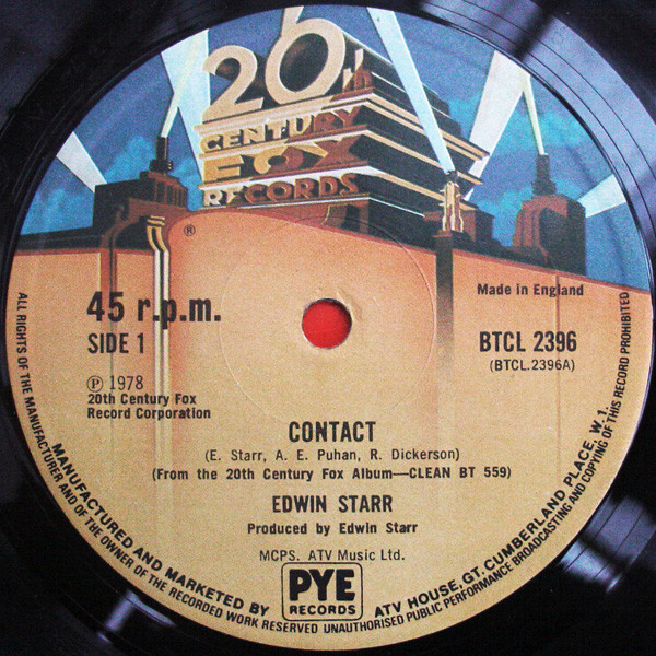 Edwin Starr — Contact