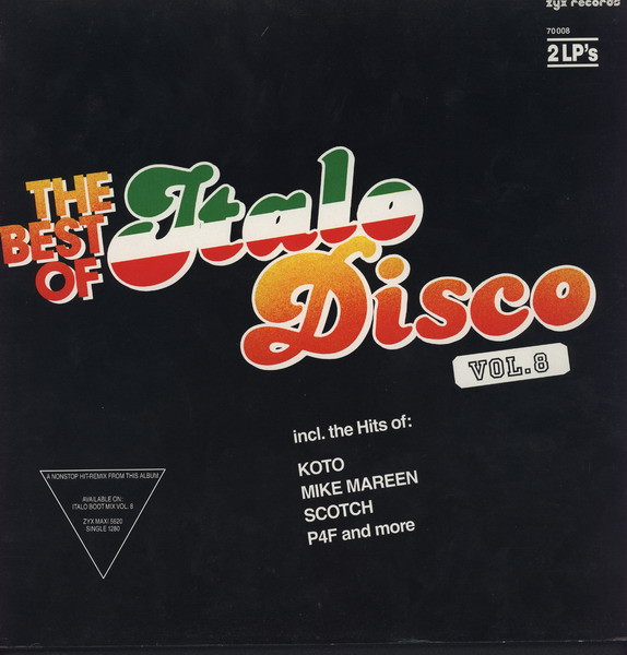 Various — The Best Of Italo-Disco Vol. 8