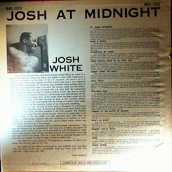 White Josh — Josh At Midnight