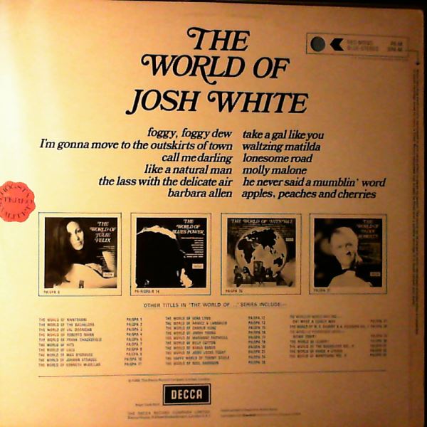 White Josh — World Of White Josh