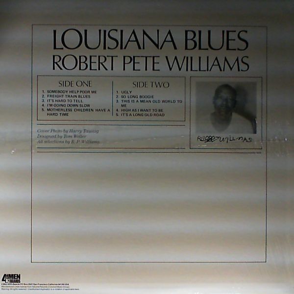 Williams Robert Pete — Louisiana Blues