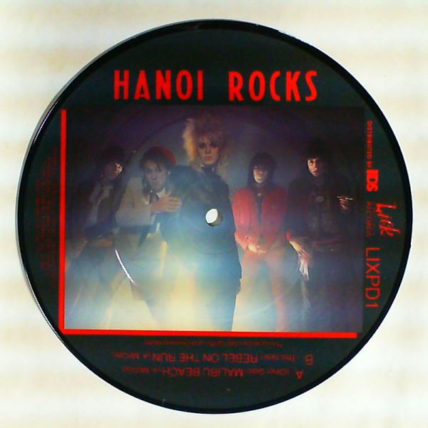 Hanoi Rocks — Malibu Beach / Rebel On The Run