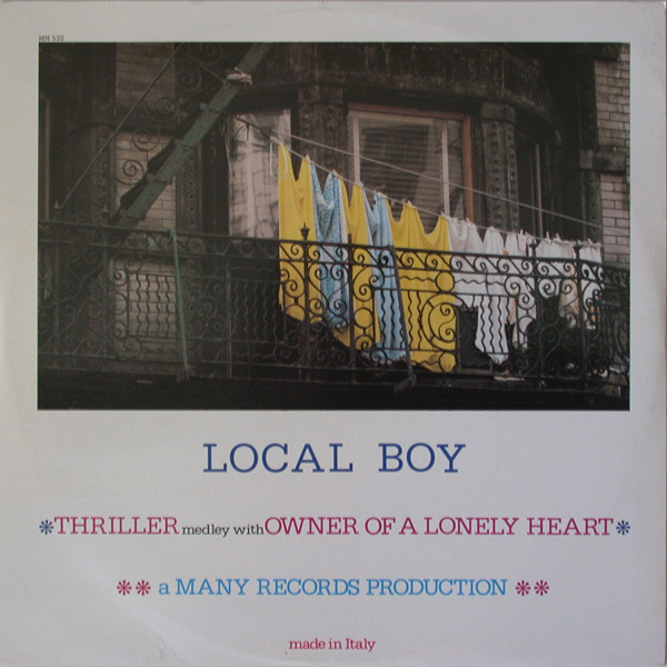Local Boy — Thriller Medley With Owner Of A Lonely Heart