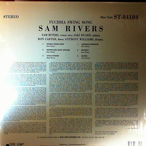 Sam Rivers — Fuchsia Swing Song