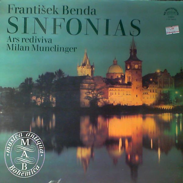 ARS Rediviva orchestra — Benda F. - Sinfonias (dir. Munclinger M.)