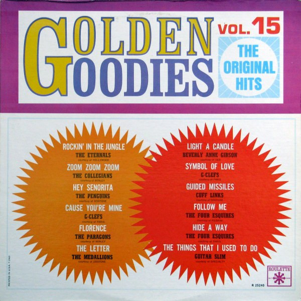 Various — Golden Goodies - Vol. 15