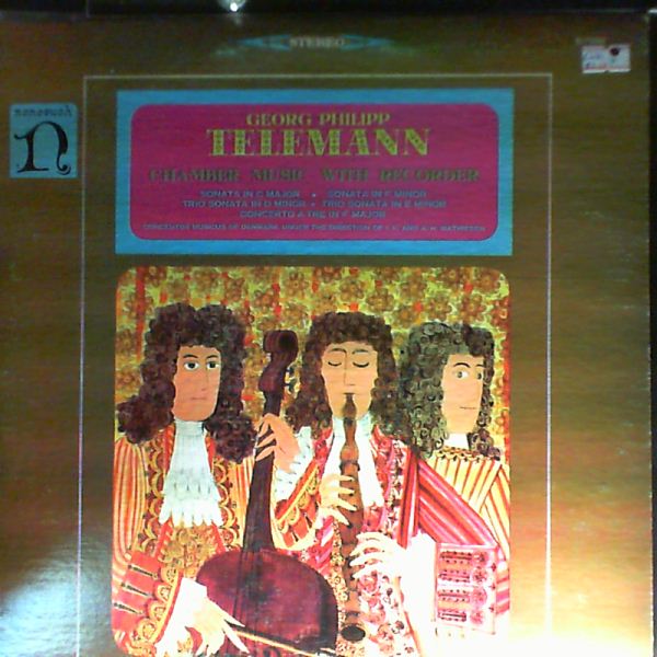 Concentus Musicus of Denmark (dir. Mathiesen I.K. and A.H.) — Telemann G. P. - Sonatas in C-dur and F-moll, Trio Sonatas in D-moll and E-moll, Concerto a tre in F-dur