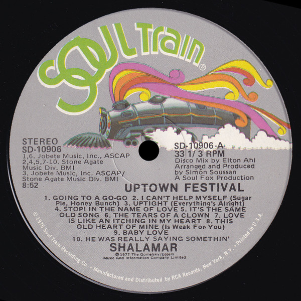 Shalamar — Uptown Festival