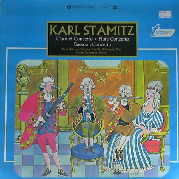 Faerber Heibronn Jorg/Heiller Anton — Stamitz: Clarinet concerto, Flute concerto, Bassoon concerto
