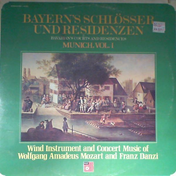 Hartmann Karl Otto — Bavarian`s Courts and Residences- Munich, vol.1: music of Mozart and Franz Danzi