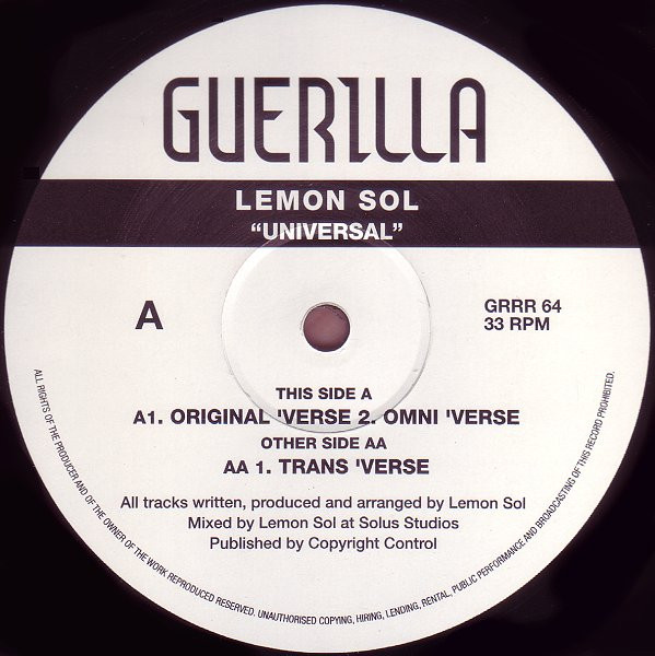 Lemon Sol — Universal